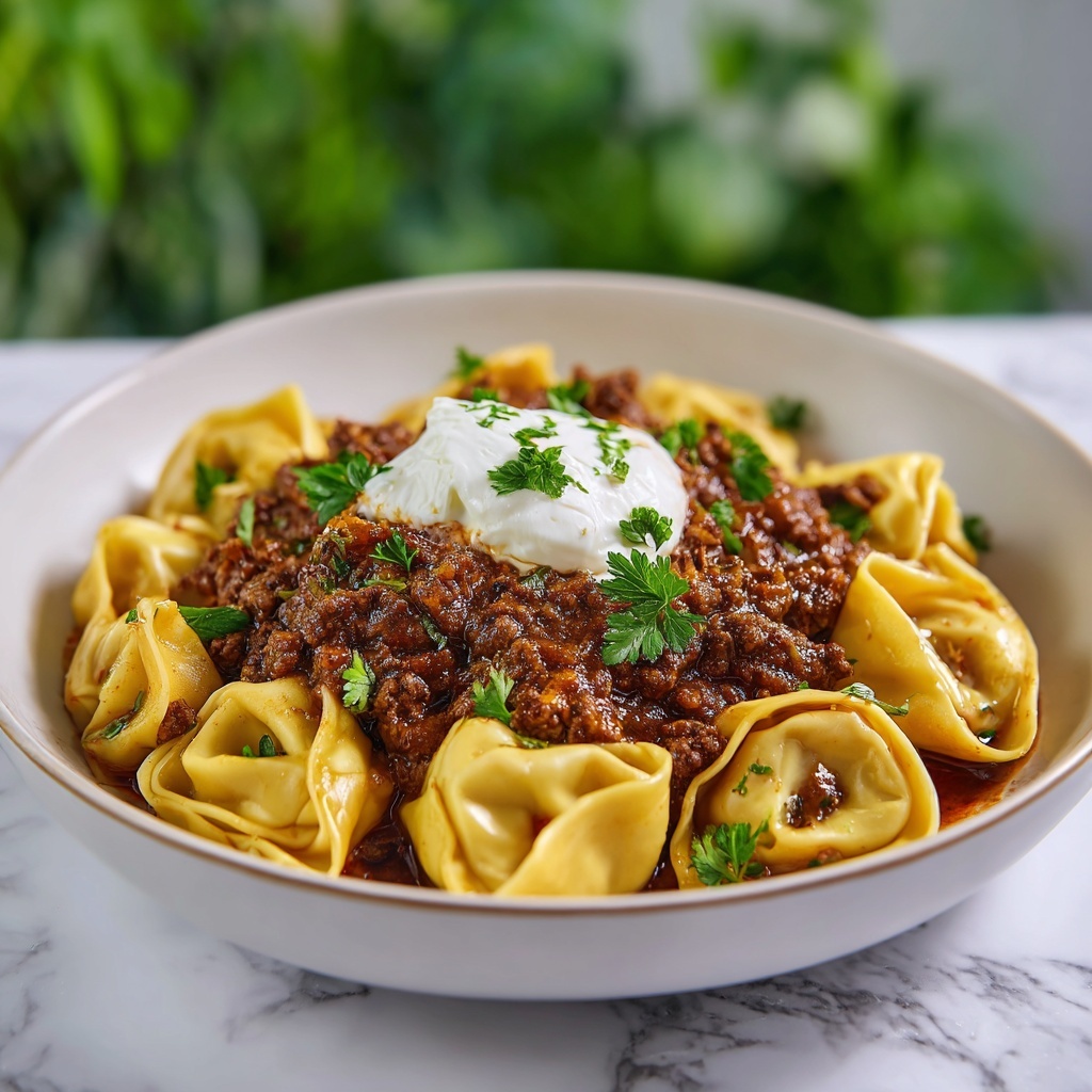 Cheesy Beef Enchiladas Tortellini: A Delicious Twist on Classic Comfort Food Recipe - Recipe Image