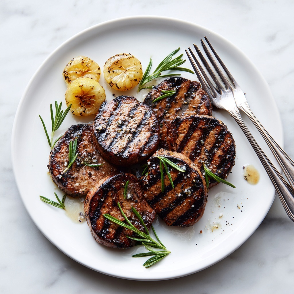 Rosemary Garlic Grilled Lamb Chops Recipe - Recipe Image