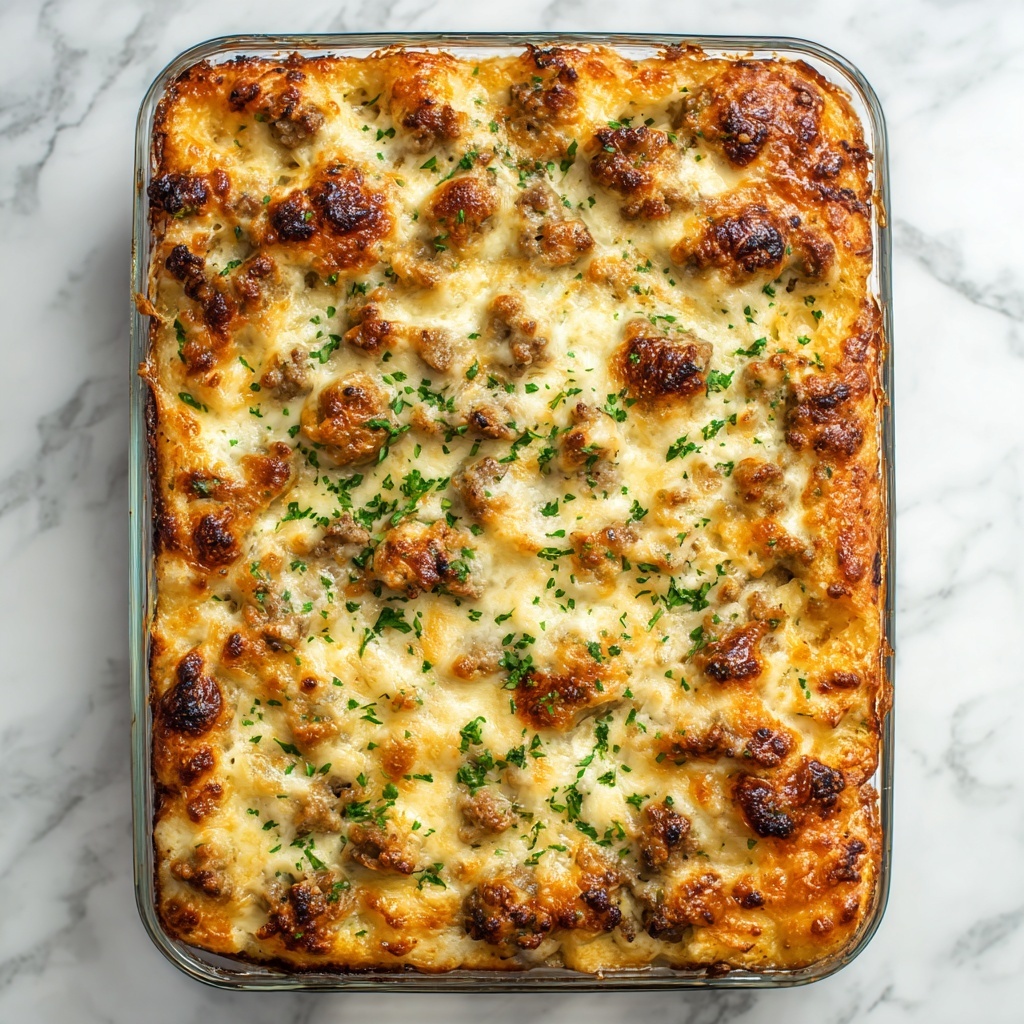 Pancake Sausage Casserole Recipe - Recipe Image