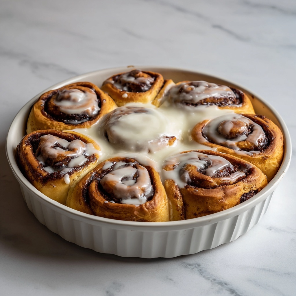 Pumpkin Cream Cheese Cinnamon Rolls Recipe - Recipe Image