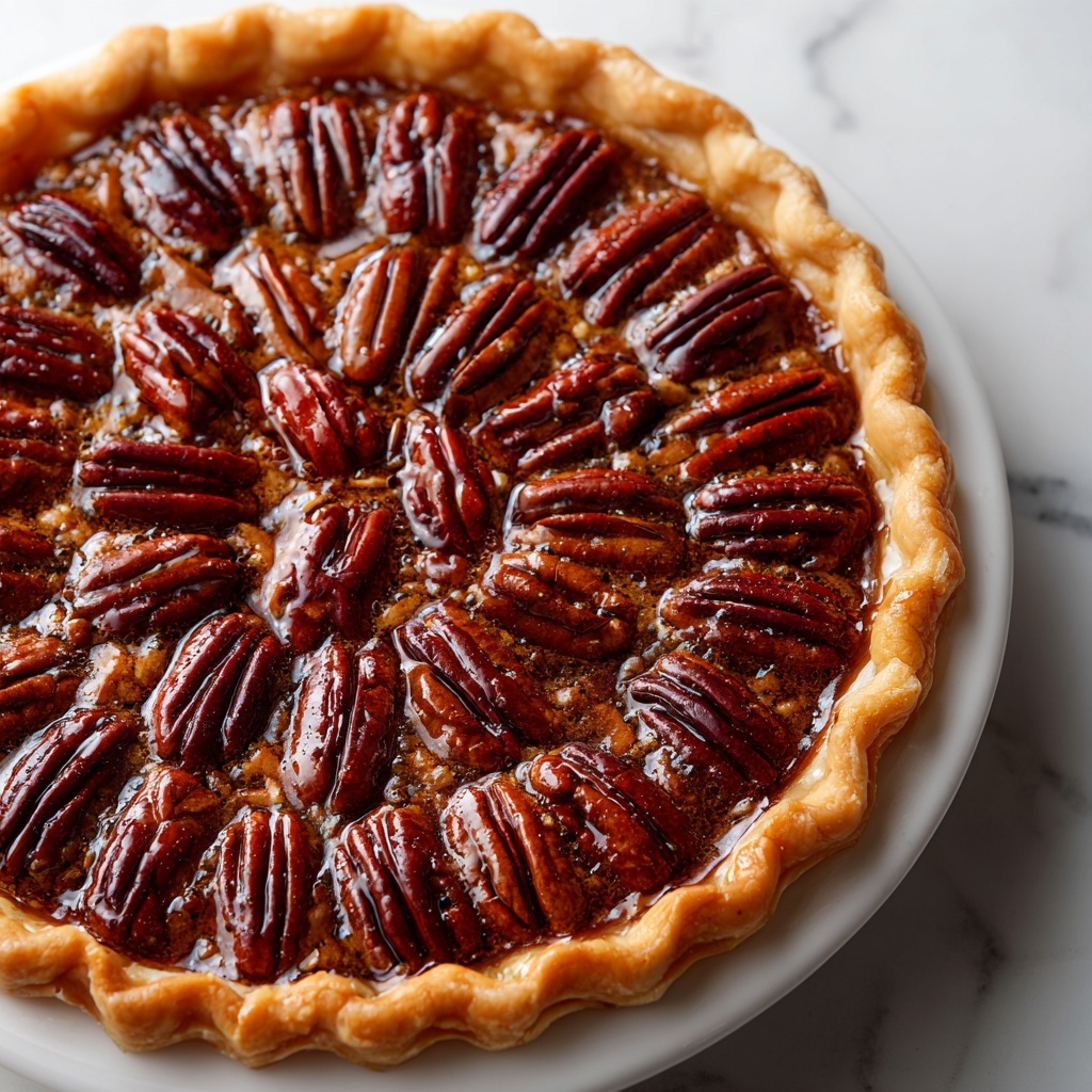 Chocolate Fudge Pecan Pie Recipe - Recipe Image