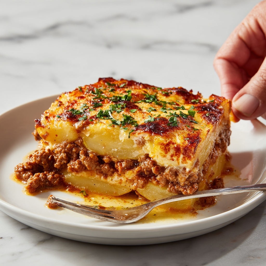 Comforting Italian Crescent Casserole : Cheesy Dinner Recipe - Recipe Image