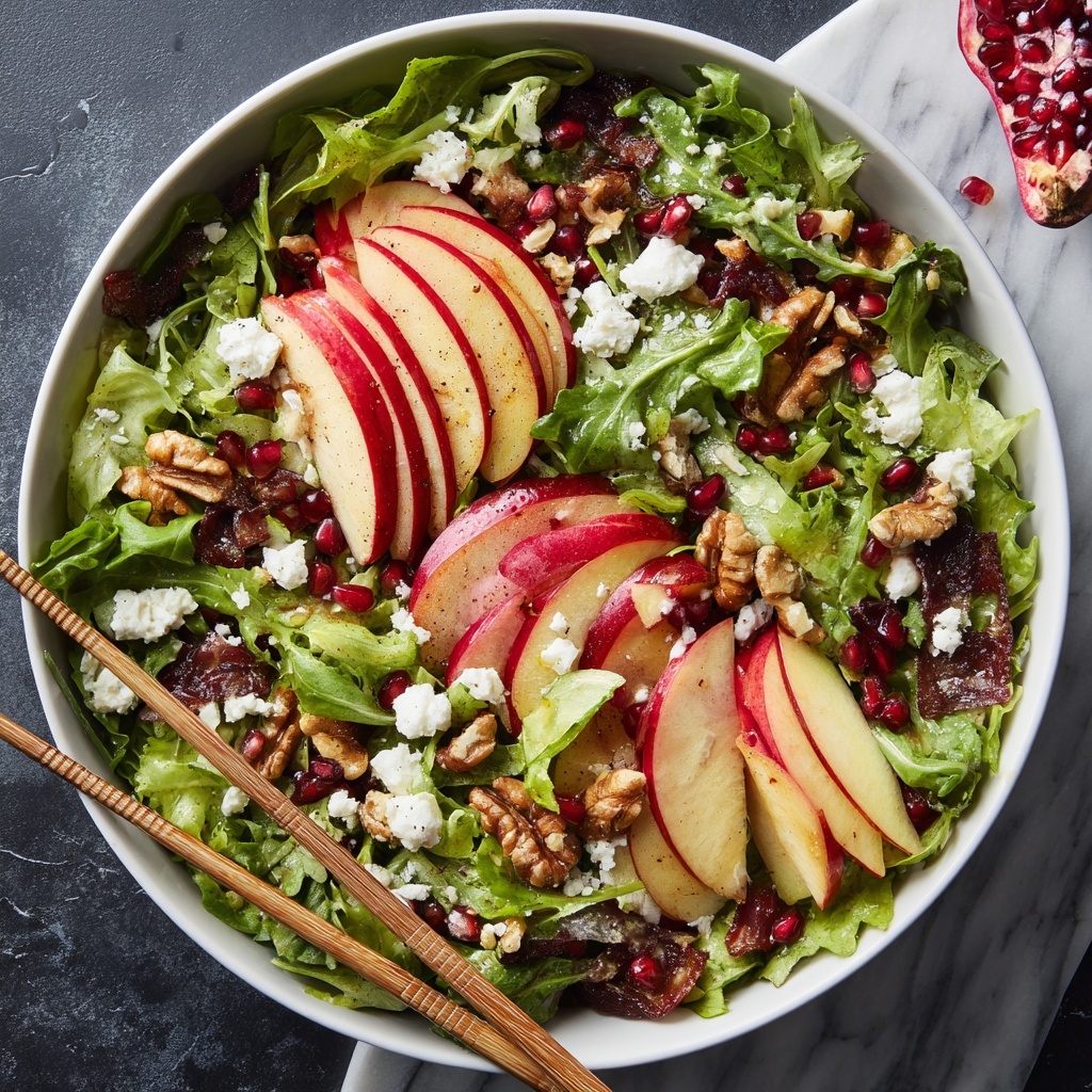 Honeycrisp Apple, Prosciutto, and Feta Salad Recipe - Recipe Image