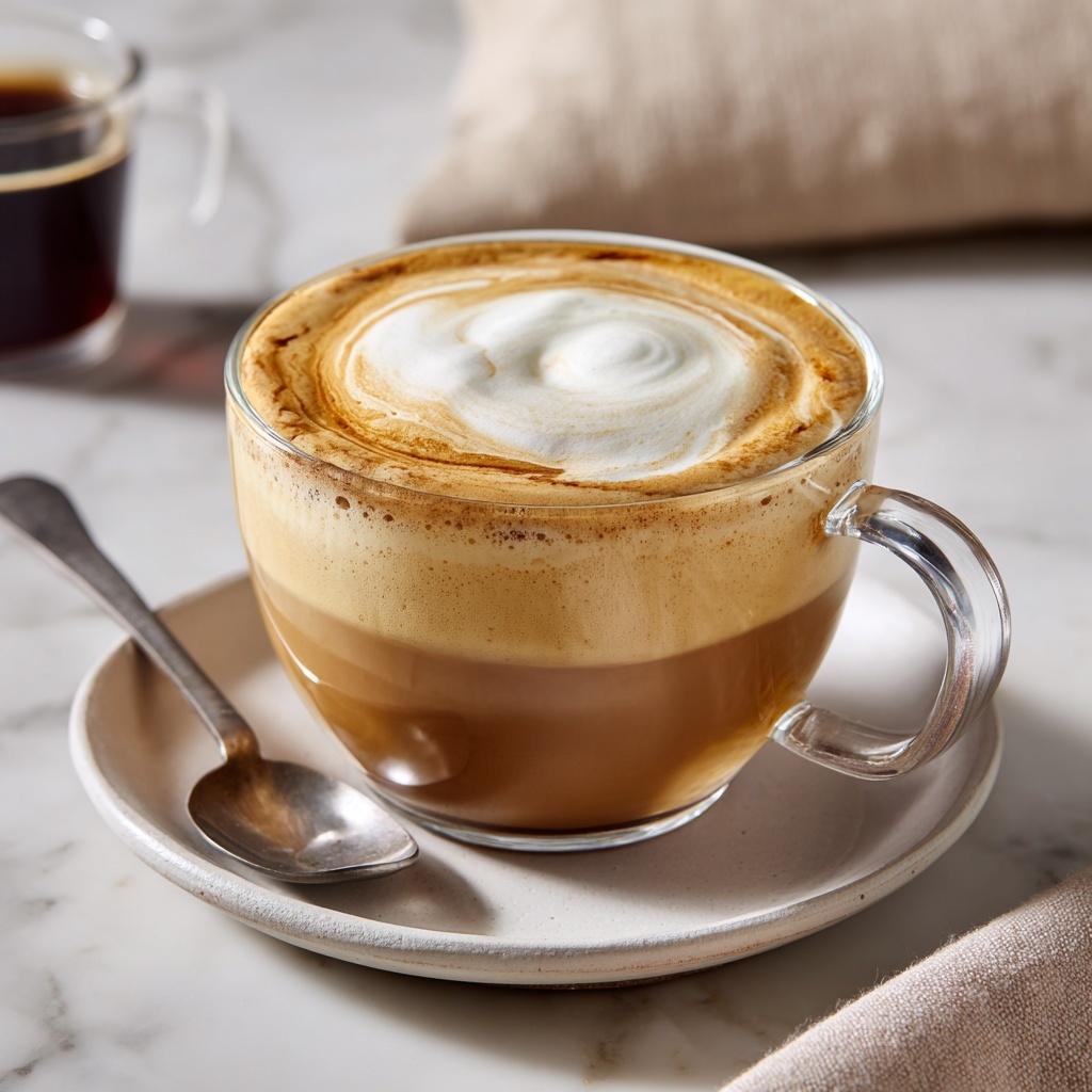 Iced Coconut Milk Latte Recipe - Recipe Image