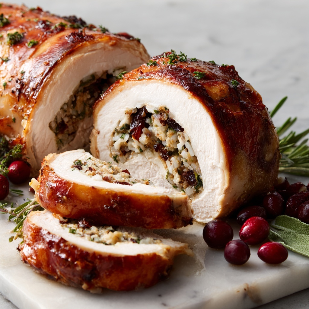 Smoked Turkey Roulade Recipe - Recipe Image