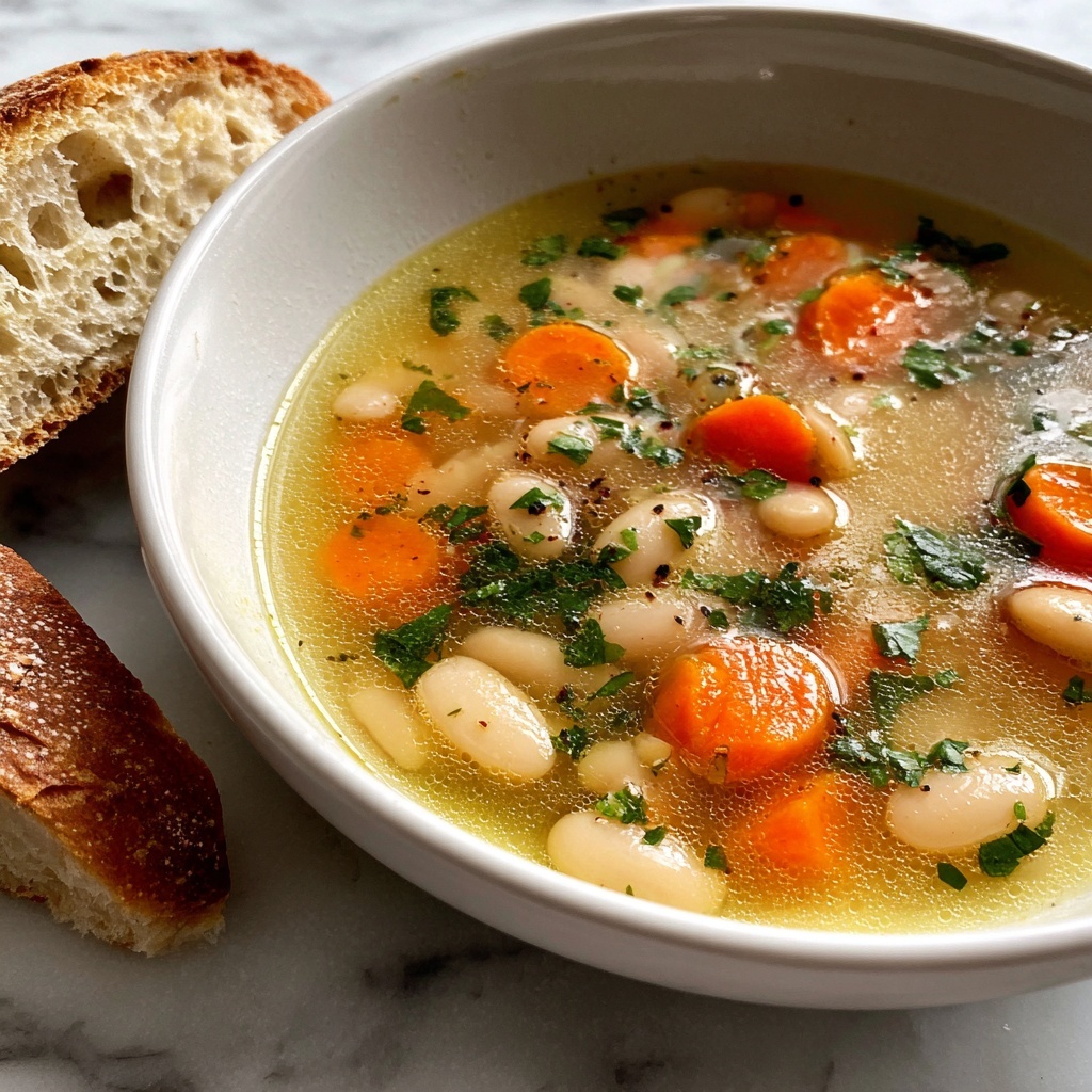 Great Northern Bean Soup with Carrots Recipe - Recipe Image