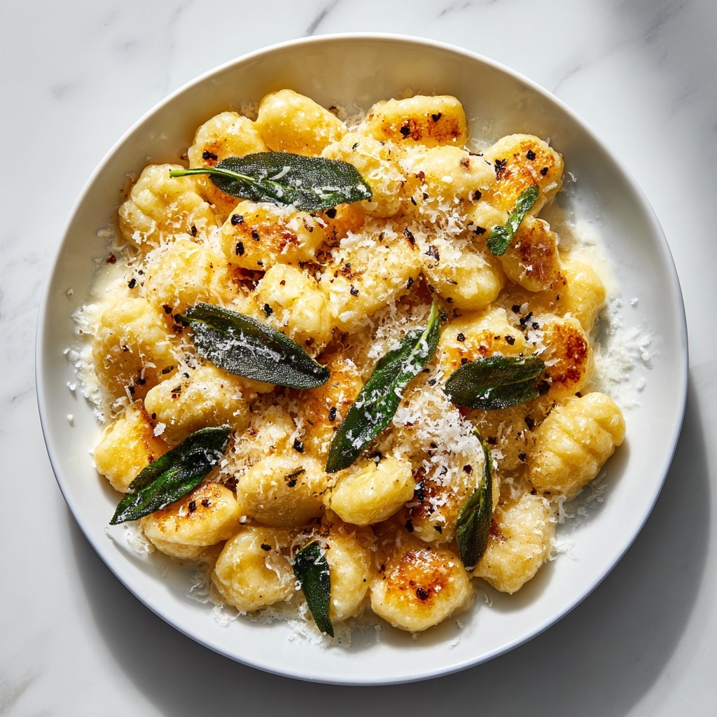 Creamy Pumpkin Ricotta Gnocchi with Sage Butter Recipe - Recipe Image