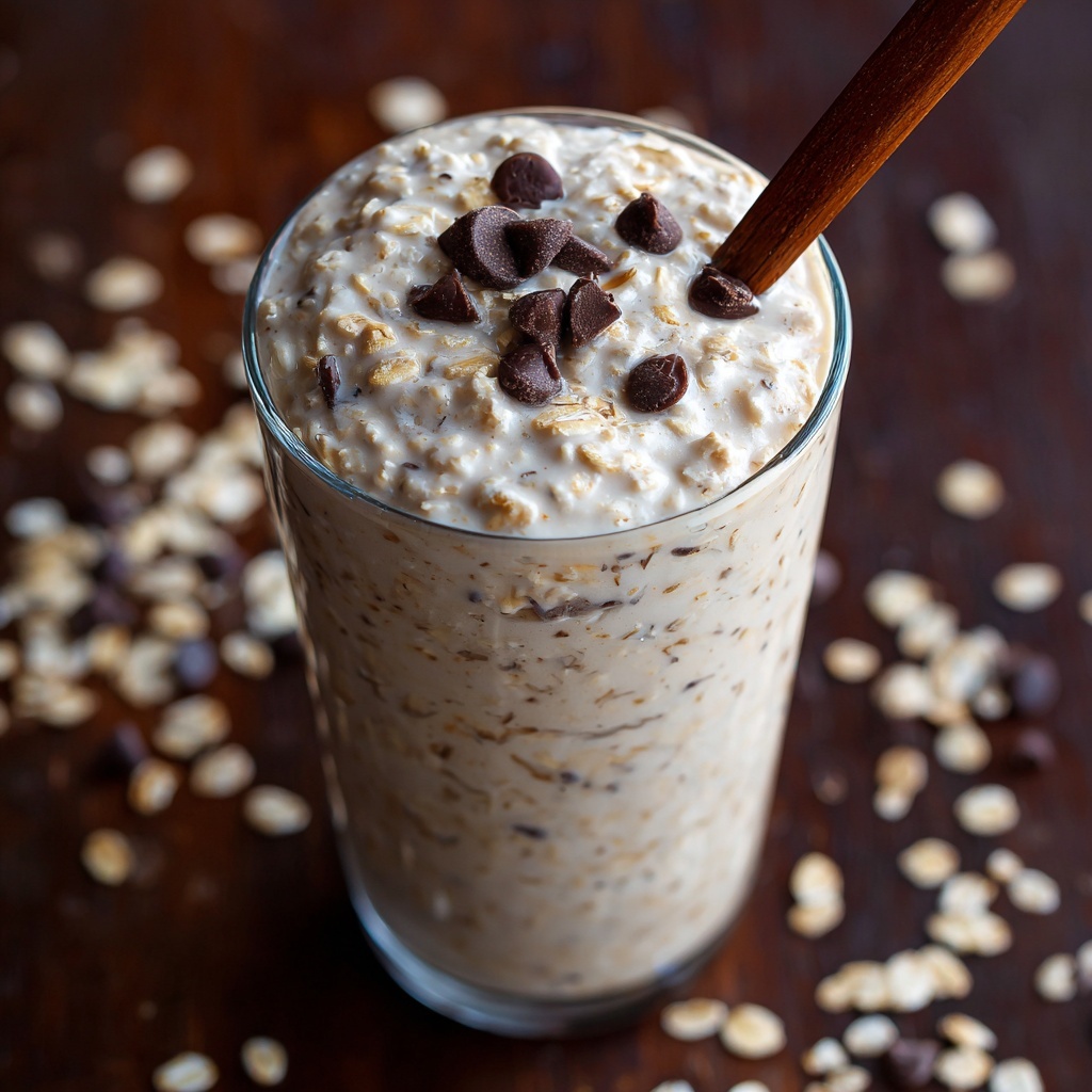 Cookie Dough Overnight Oats Recipe - Recipe Image
