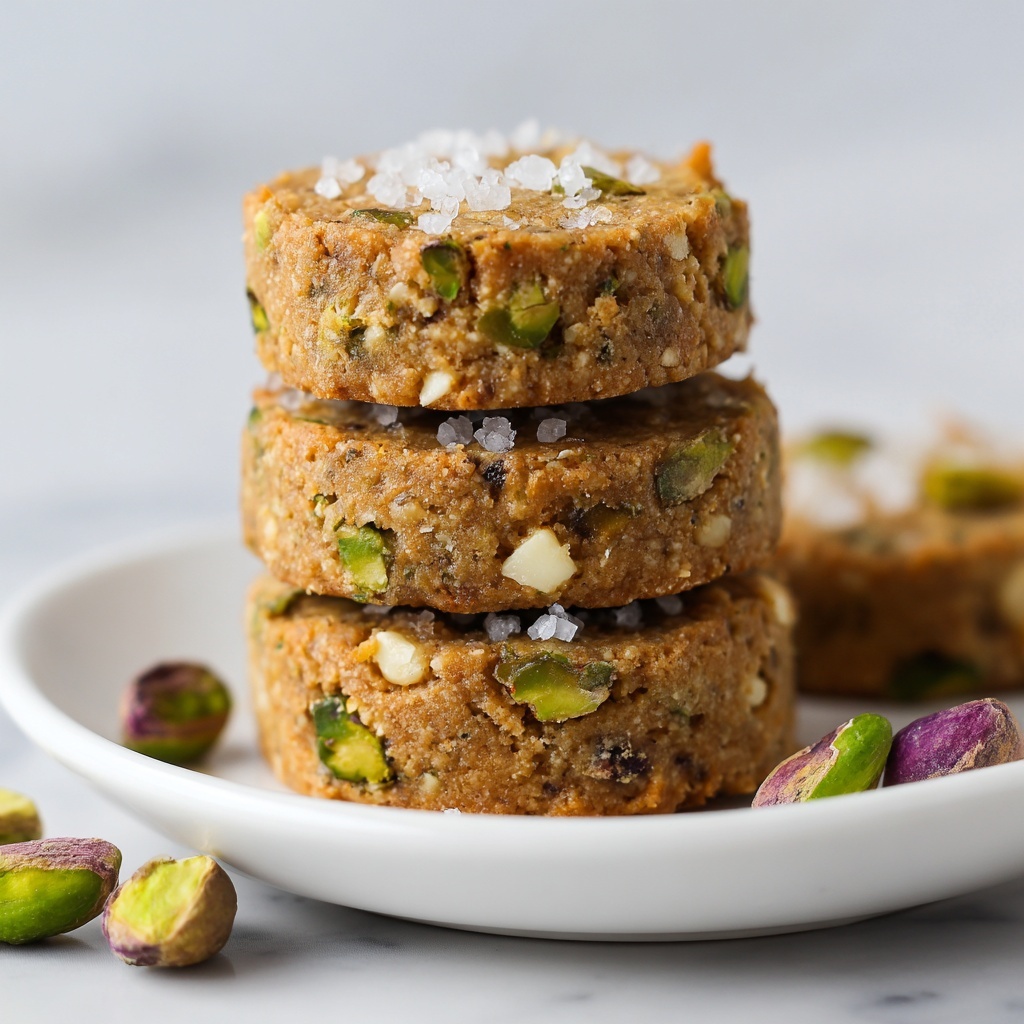 Salted Honey Pistachio Cookies Recipe - Recipe Image