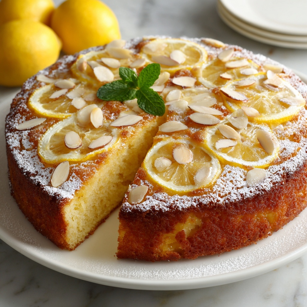 Delightful Citrus Almond Cake Recipe - Recipe Image