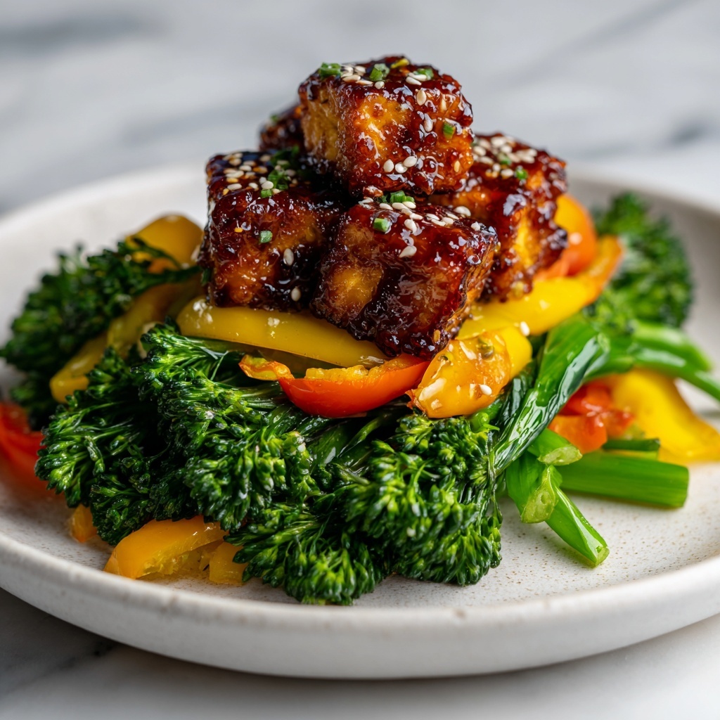 Quick and Easy Teriyaki Tofu Stir-Fry Recipe - Recipe Image