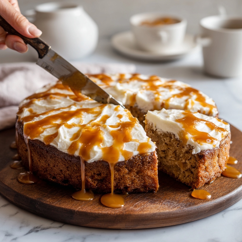 Sticky Maple Carrot Cake with Cinnamon Drizzle Recipe - Recipe Image