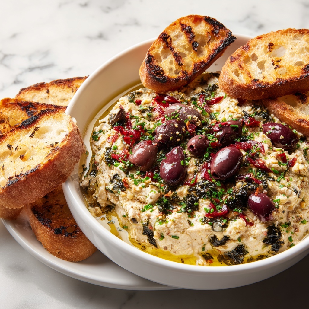 Vegan Italian Veggie Hoagie Dip Recipe - Recipe Image