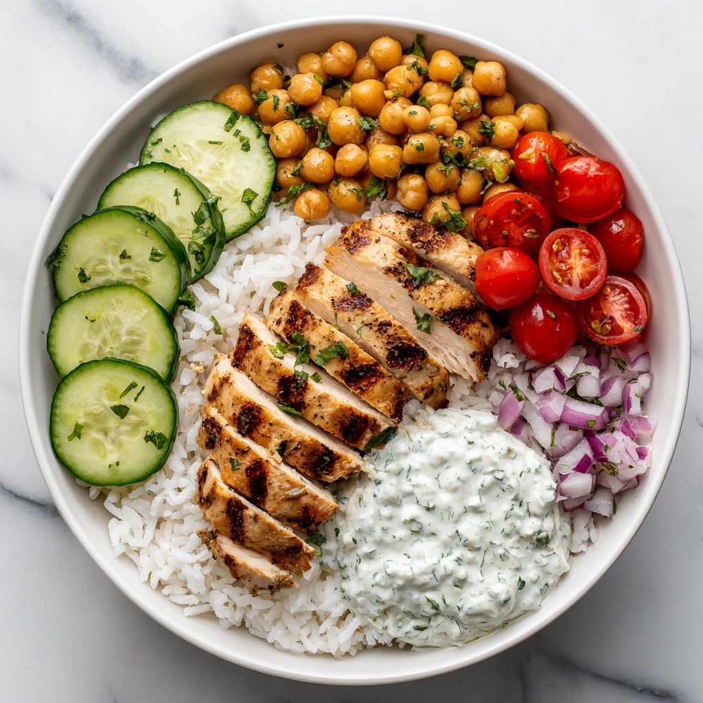 Mediterranean Chicken & Rice Bowls Recipe - Recipe Image