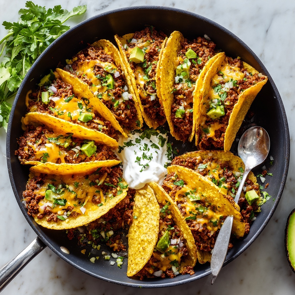 Twice Baked Crispy Cheesy Taco Rice Casserole Recipe - Recipe Image