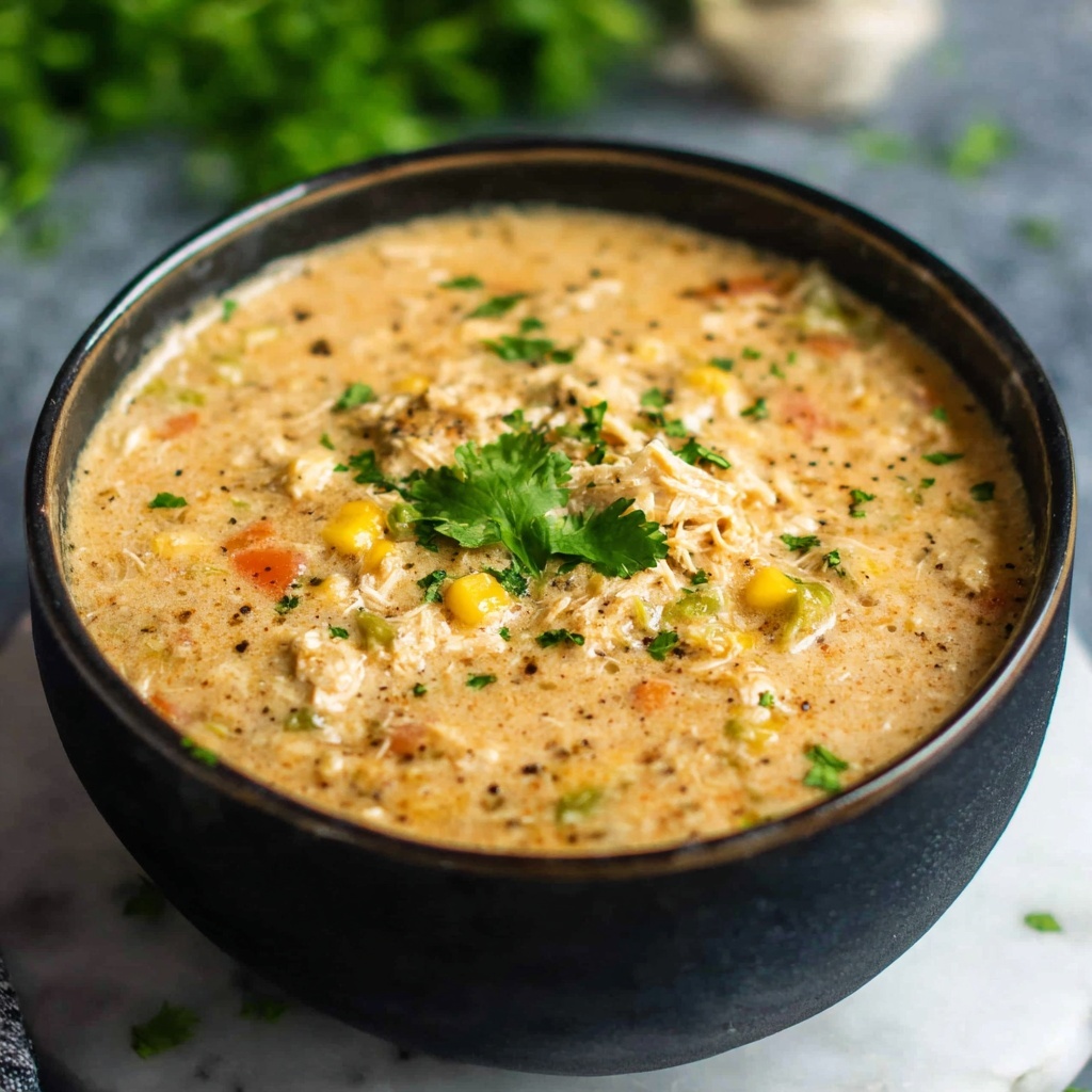 Slow Cooker Mexican Chicken Corn Chowder Recipe - Recipe Image