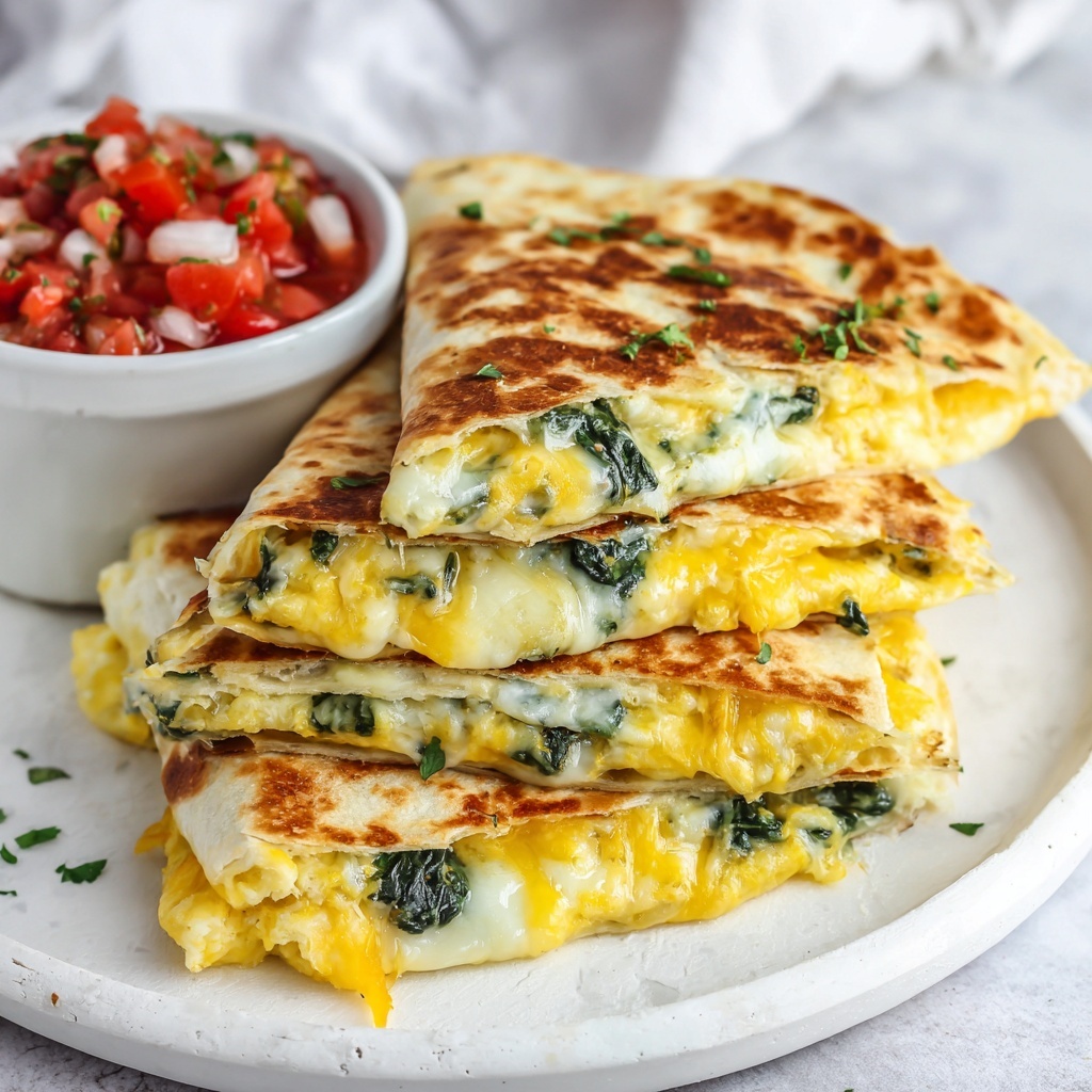 Spinach & Cheese Quesadillas: 7 Irresistible Reasons to Indulge Recipe - Recipe Image