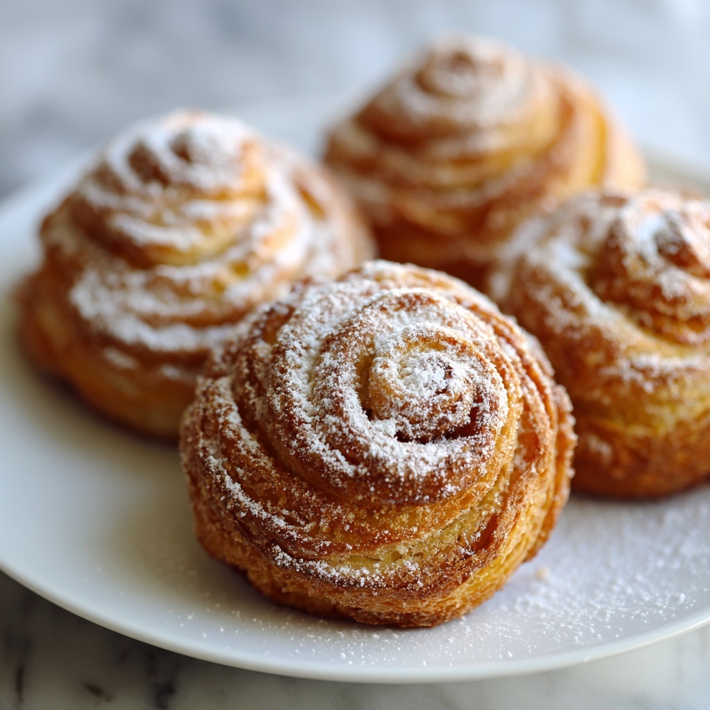 Churro Cruffins: Flaky, Sweet Perfection at Home Recipe - Recipe Image