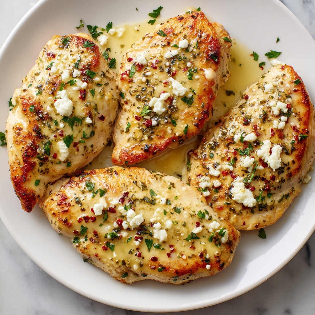 Hot Honey Feta Chicken Recipe - Recipe Image