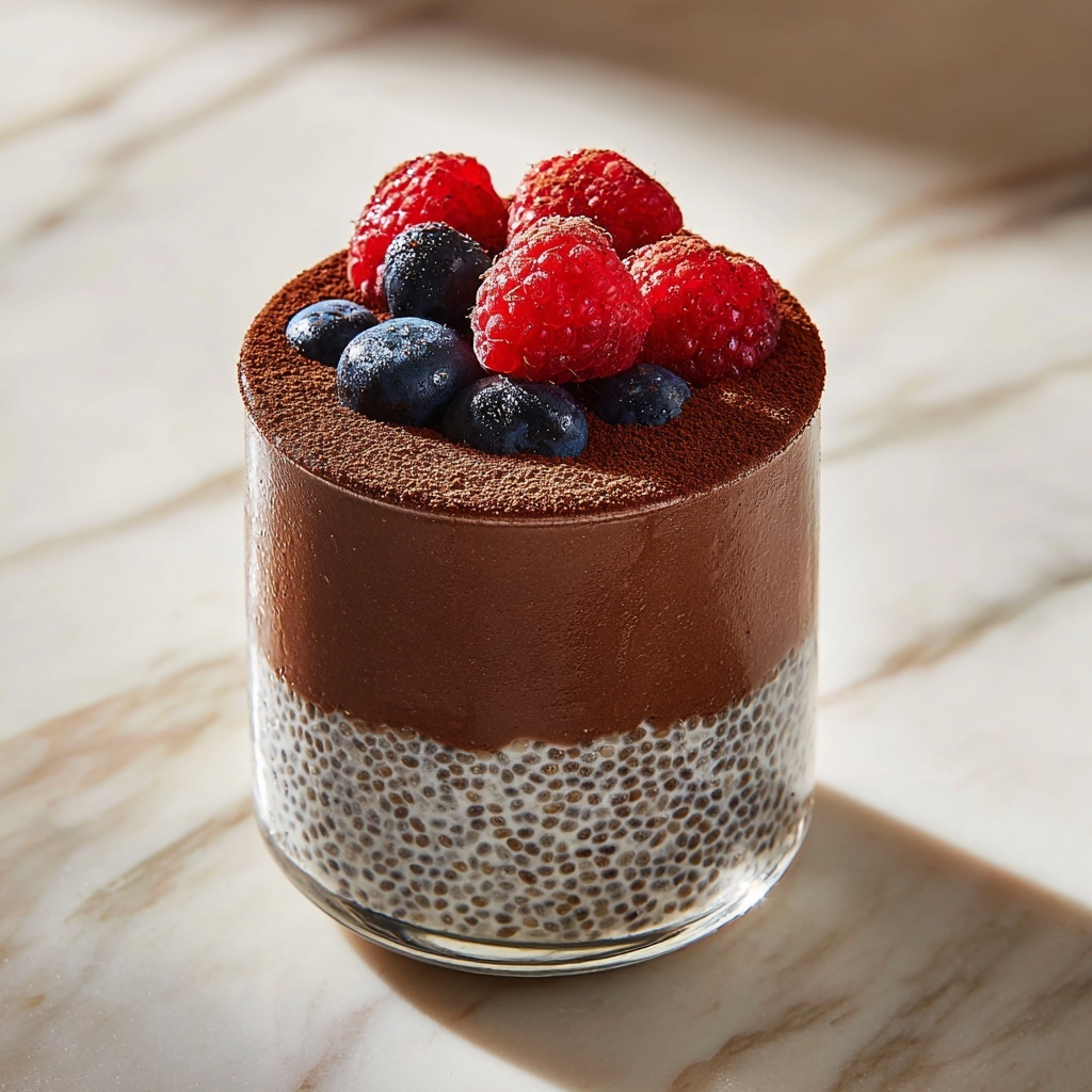 High Protein Chocolate Chia Pudding: 5 Indulgent Secrets Recipe - Recipe Image