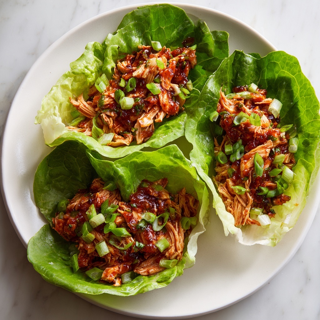 Buffalo Chicken Lettuce Wraps Recipe - Recipe Image