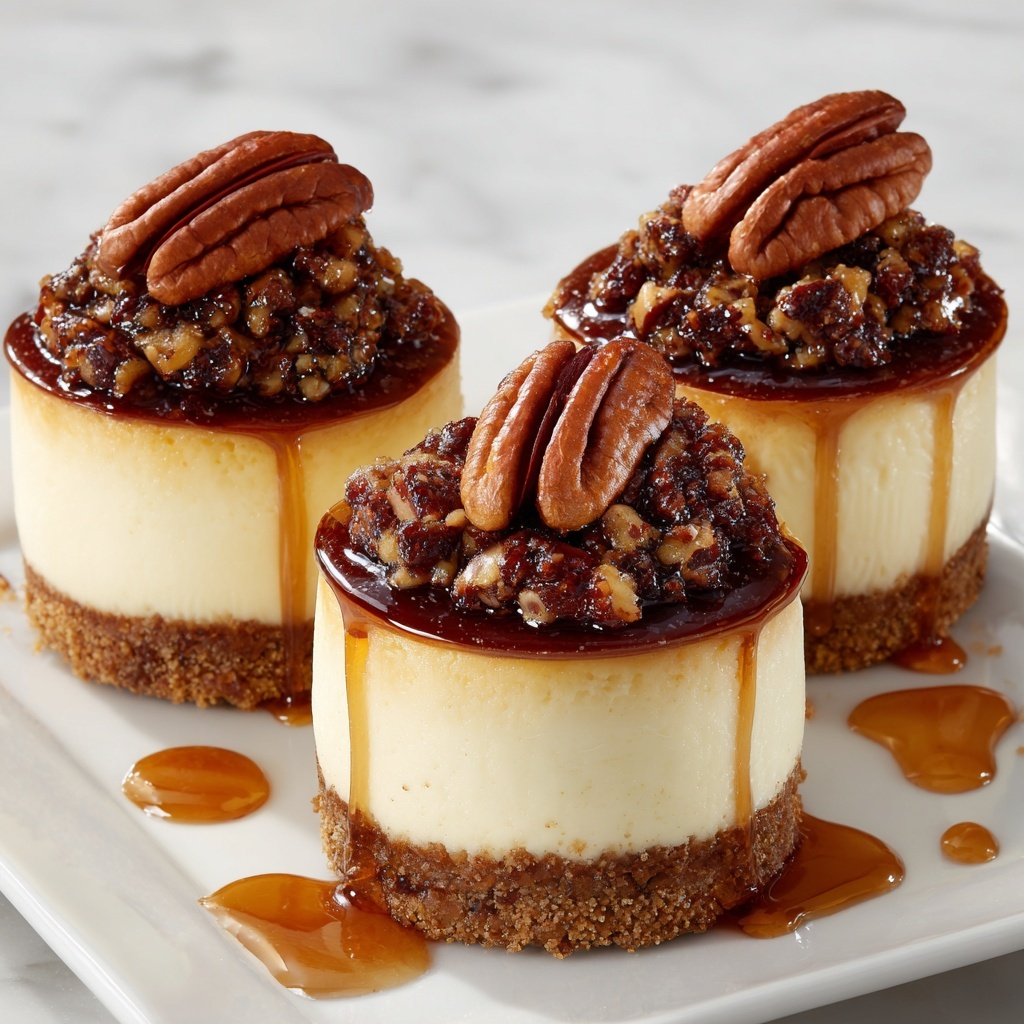 Air Fryer Mini Pecan Cheesecakes Recipe - Recipe Image