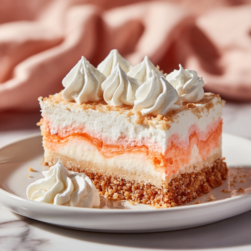 No Bake Orange Creamsicle Cheesecake Recipe - Recipe Image
