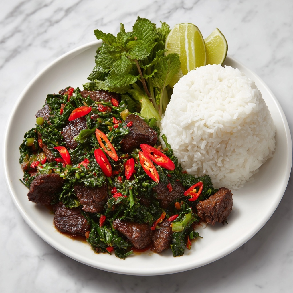 Thai Basil Chicken Recipe - Recipe Image