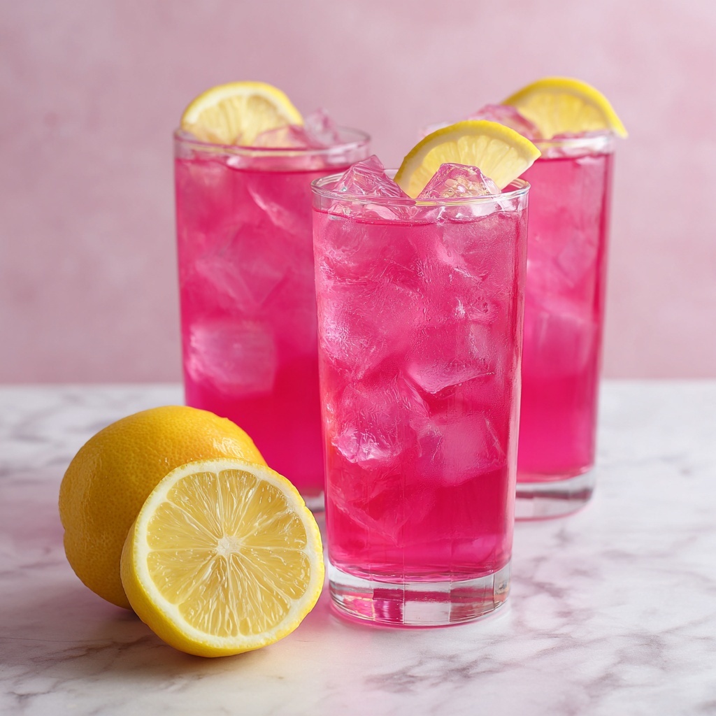 Rhubarb Lemonade Recipe - Recipe Image