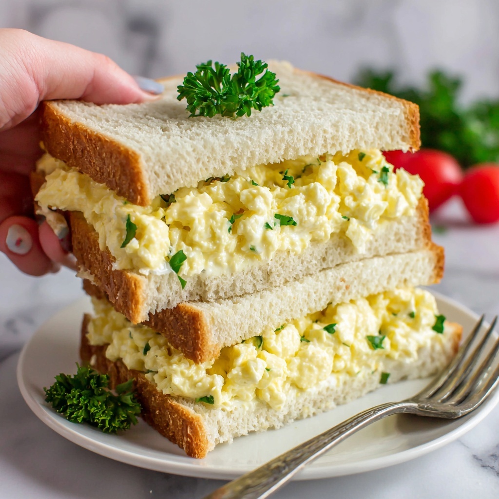 Japanese Egg Sandwich (Tamago Sando) Recipe - Recipe Image