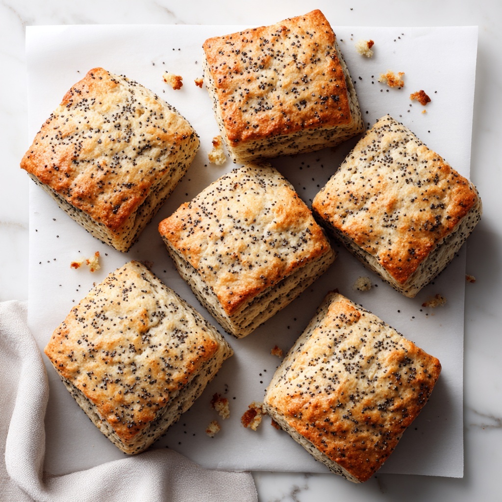 Lemon Poppy Seed Biscuits Recipe - Recipe Image