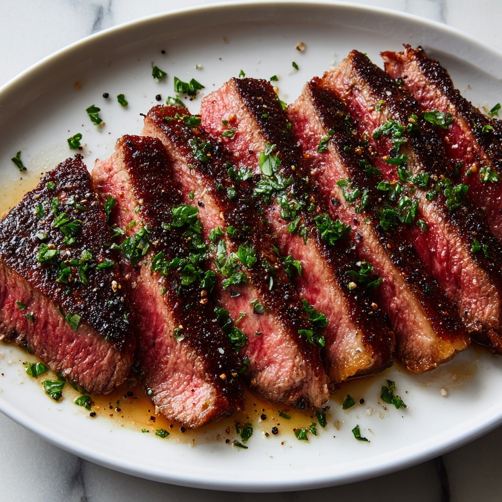 Savory Marinated London Broil for Crazy Flavor Lovers Recipe - Recipe Image