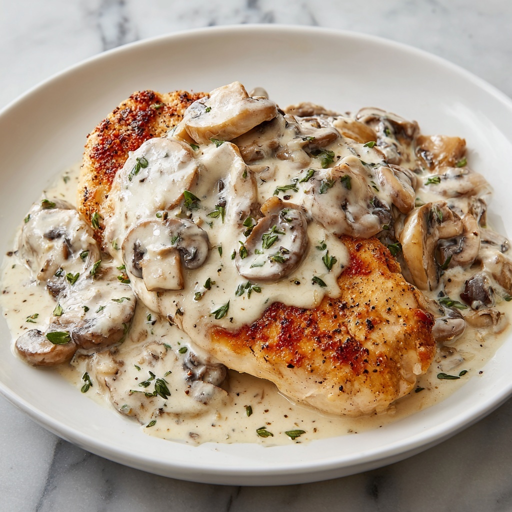 Creamy Chicken Marsala Recipe - Recipe Image