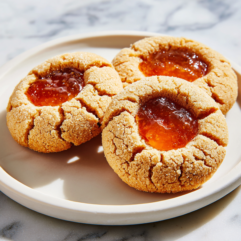 Christmas Caramel Thumbprint Cookies: 7 Joyful Bites Recipe - Recipe Image