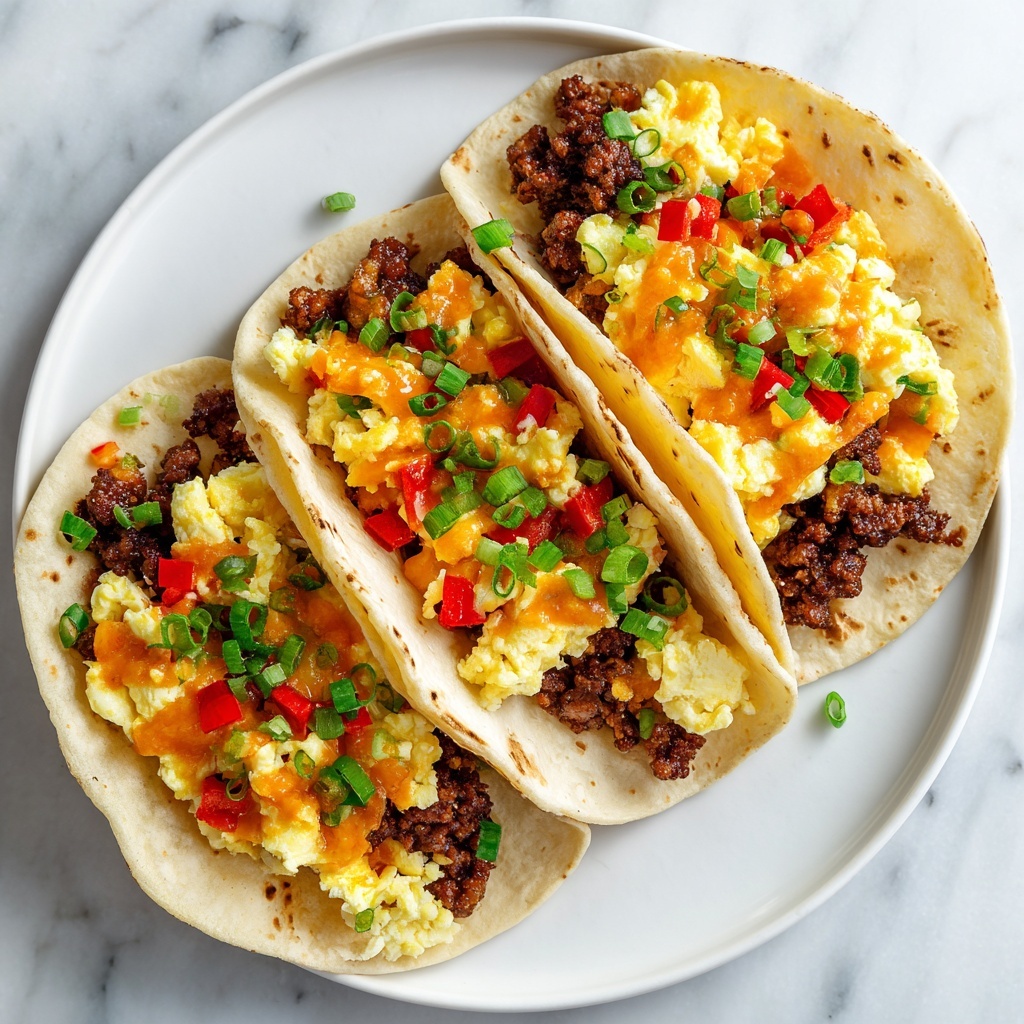 Oven Baked Breakfast Tacos: 5 Simple Steps to Comfort Recipe - Recipe Image