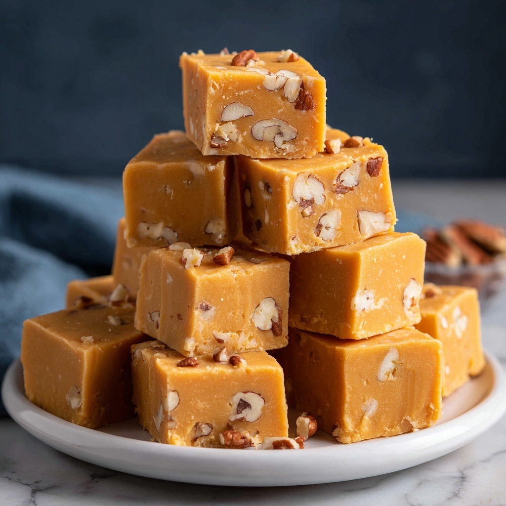 Pumpkin Fudge with Pecans and Chocolate Chips Recipe - Recipe Image