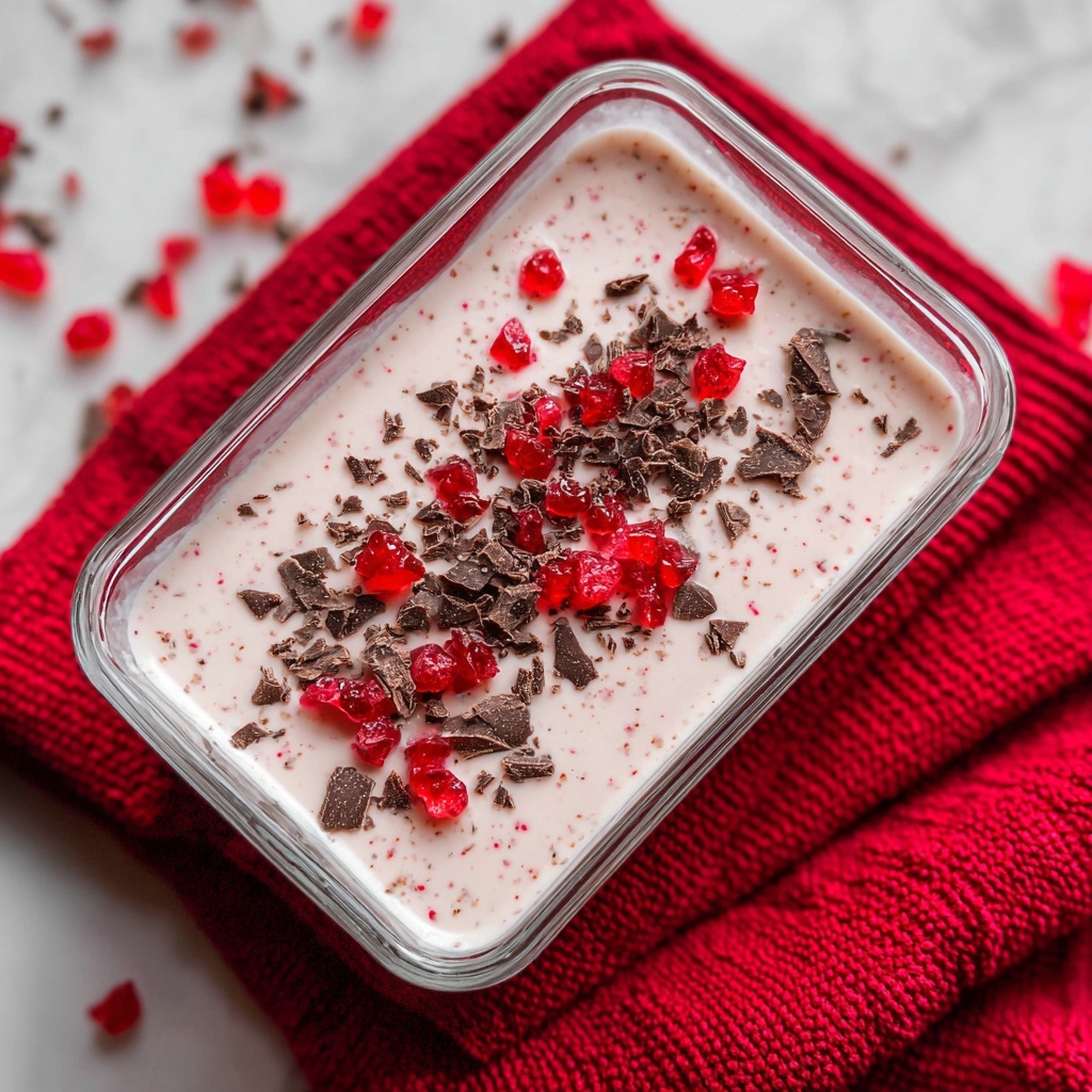 Cherry Dr. Pepper Cake with Maraschino Cherry Frosting and Chocolate Shavings Recipe - Recipe Image