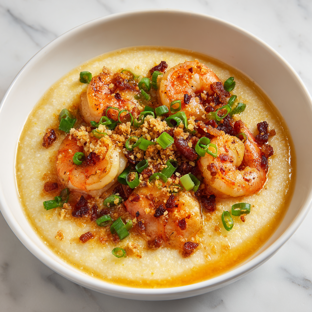 Southern Shrimp and Grits Recipe - Recipe Image