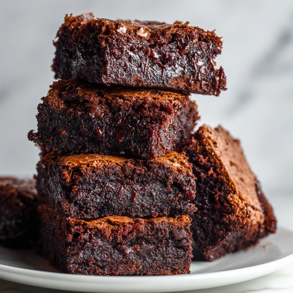 Vegan Zucchini Brownies Recipe - Recipe Image