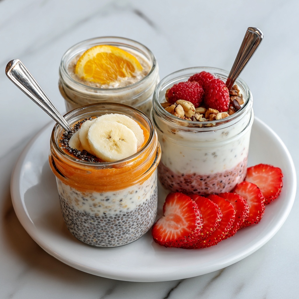 High Protein Overnight Oats: The Ultimate Muscle-Building Breakfast Recipe - Recipe Image