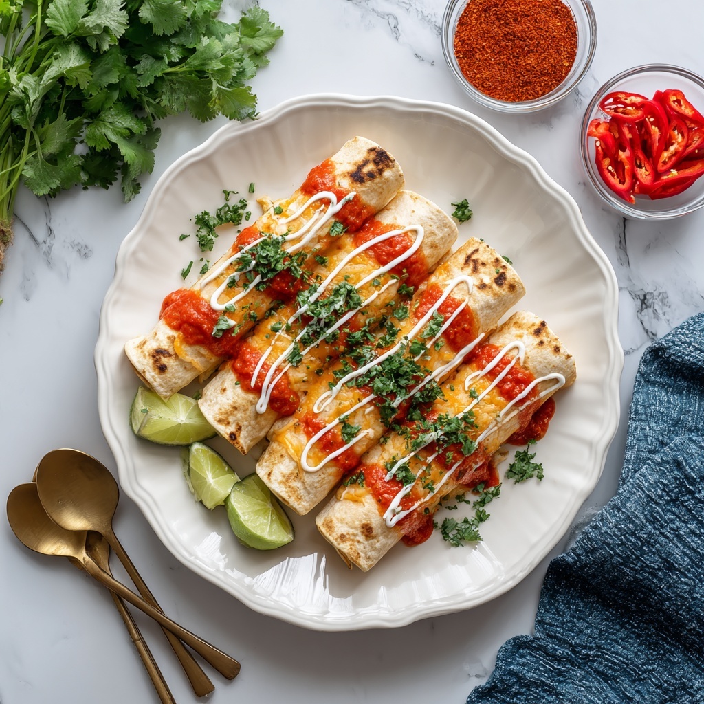 Crunchy Chicken Fajita Taquitos Recipe - Recipe Image