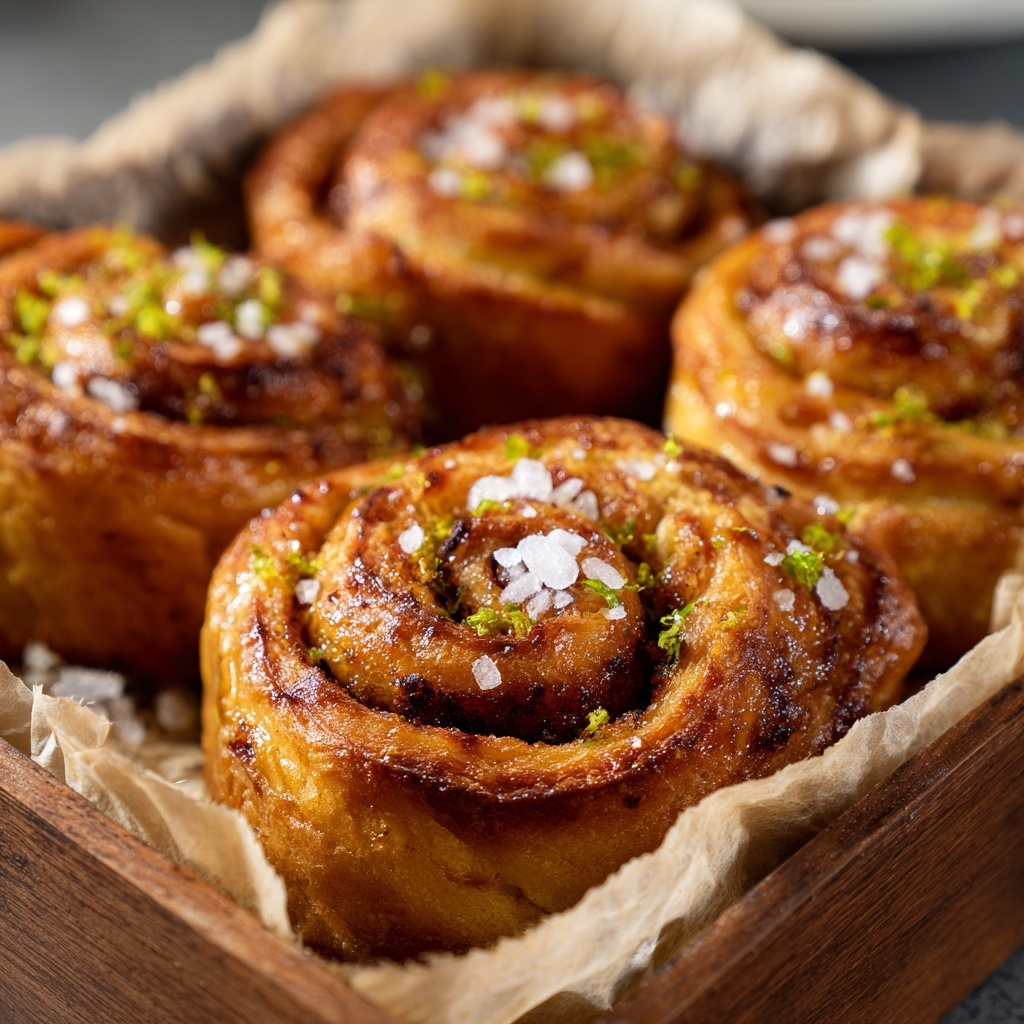 Cheesy Garlic Cruffin Bliss Recipe - Recipe Image