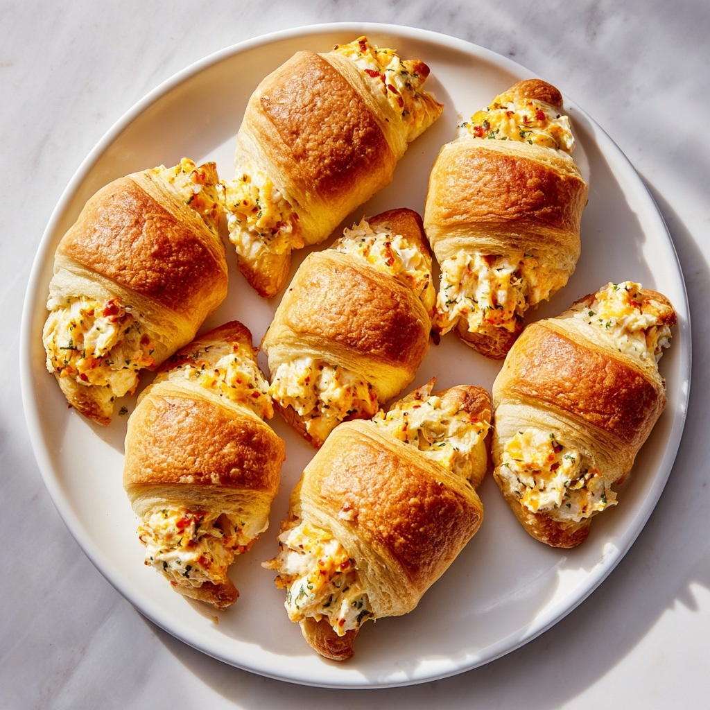 Cheesy Chicken Crescent Rolls Recipe - Recipe Image