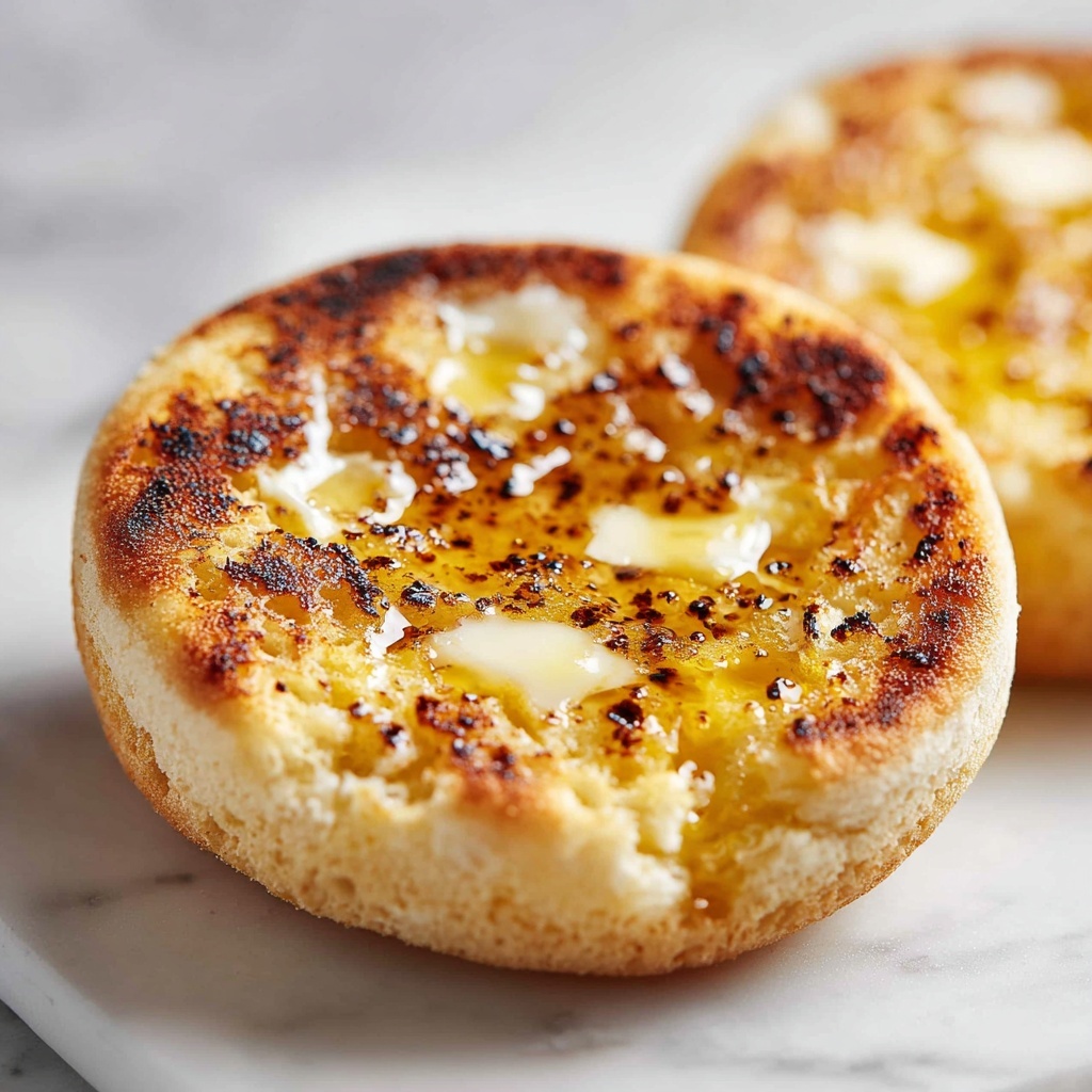 Homemade English Muffins Recipe - Recipe Image
