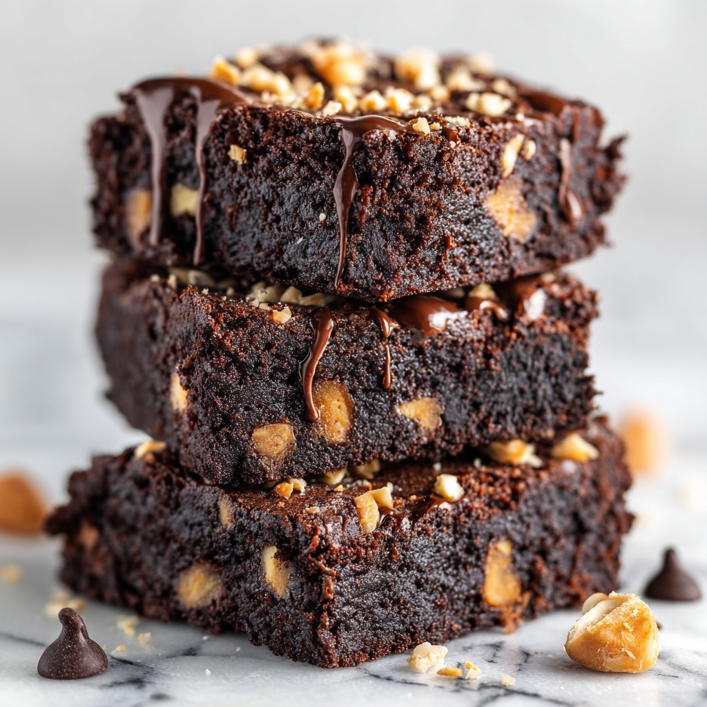 Toffee Brownies – Fudgy Homemade Brownies with Crunchy Toffee Recipe - Recipe Image